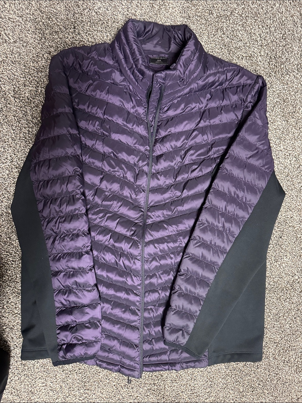 Women’s 32 Degrees Purple Quilted Puffer Jacket, like new, XXL